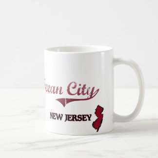 Mug Classique de ville de New Jersey de ville d'océan