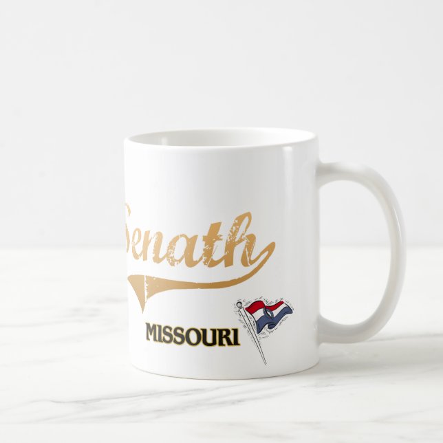 Mug Classique de ville de Senath Missouri (Droite)