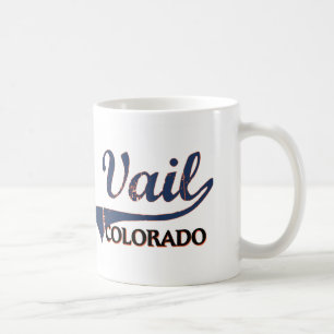 Mug Classique de ville de Vail le Colorado