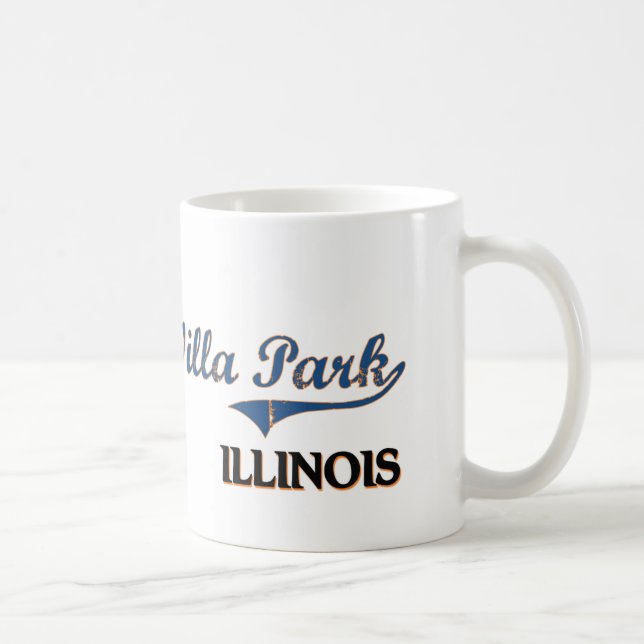 Mug Classique de ville de Villa Park l'Illinois (Droite)