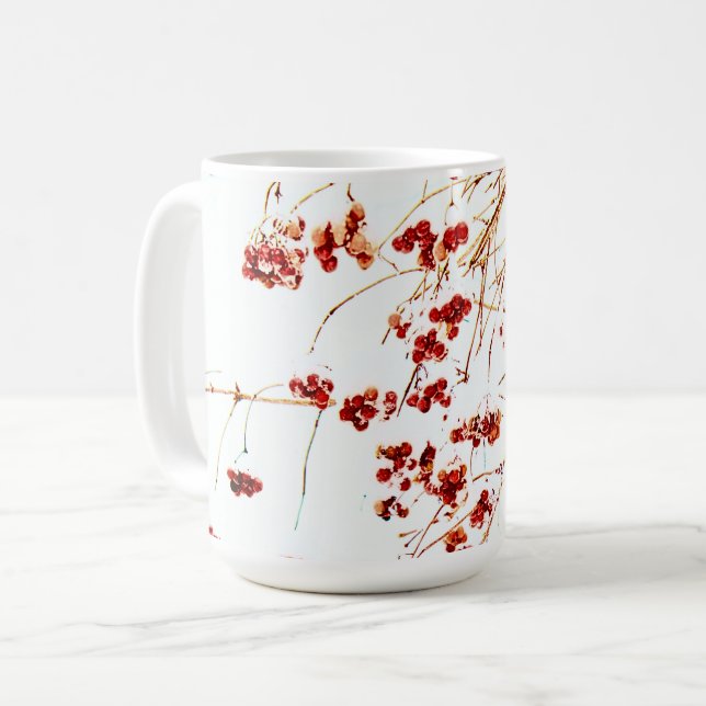 Mug classique des baies d'hiver (Devant gauche)