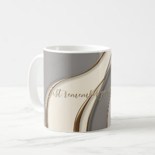 Mug classique en graphisme abstrait