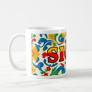 Mug classique en Sicile, 11 oz