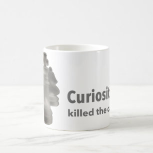 Mug classique Expression "Curiosity the Cat" (Curi