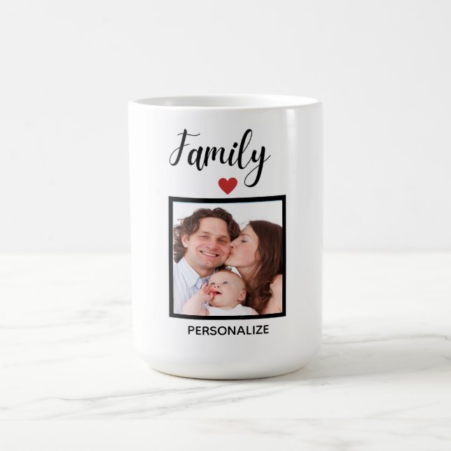 Mug classique familial personnalisé (Centre)