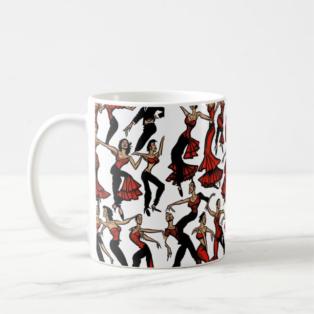 Mug classique flamenco (Gauche)