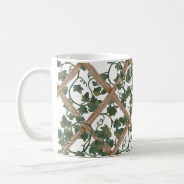 Mug Classique, floral (Gauche)
