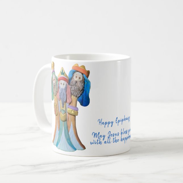 Mug classique joyeuse Epiphanie (Devant gauche)