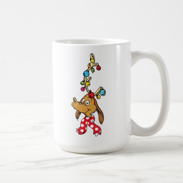 Mug Classique Le Grinch | Max - Joyeuses Fêtes (Droite)