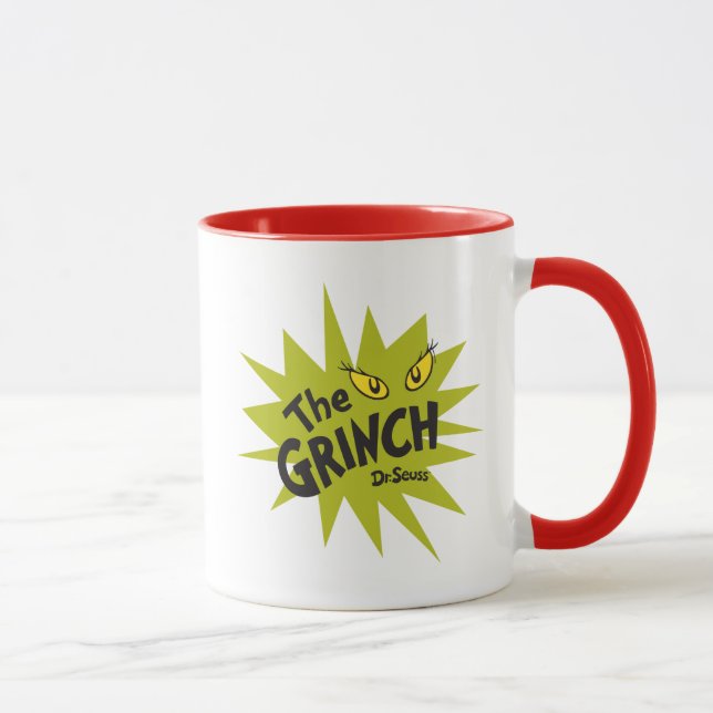 Mug Classique Le Grinch | Starburst vert (Droite)