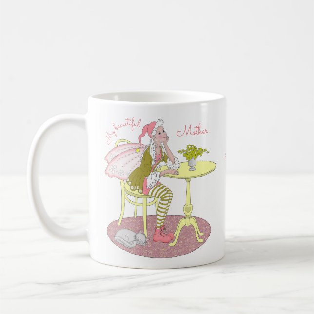 Mug Classique Ma Belle Fée Personnalisé (Gauche)