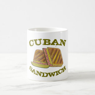 Mug Classique Miami Cubain Sandwich Ham Porc Fromage S