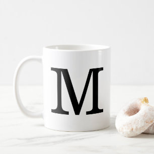 Mug classique Monogram M, 11 oz