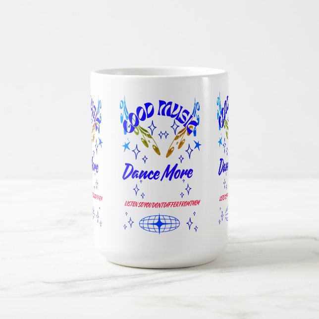 Mug classique, Music Dance (Centre)