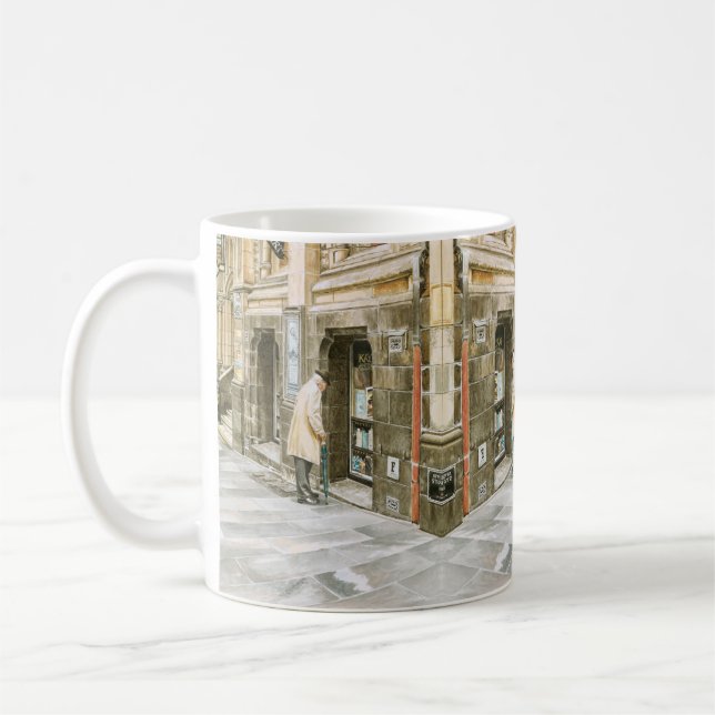Mug classique - 'Old Books' (Gauche)