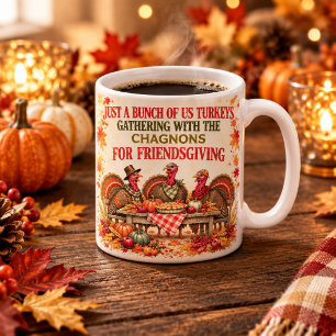 Mug classique personnalisé pour Friendsgiving