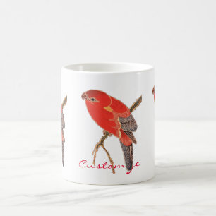 Mug Classique rouge tropical de Thunder_Cove de