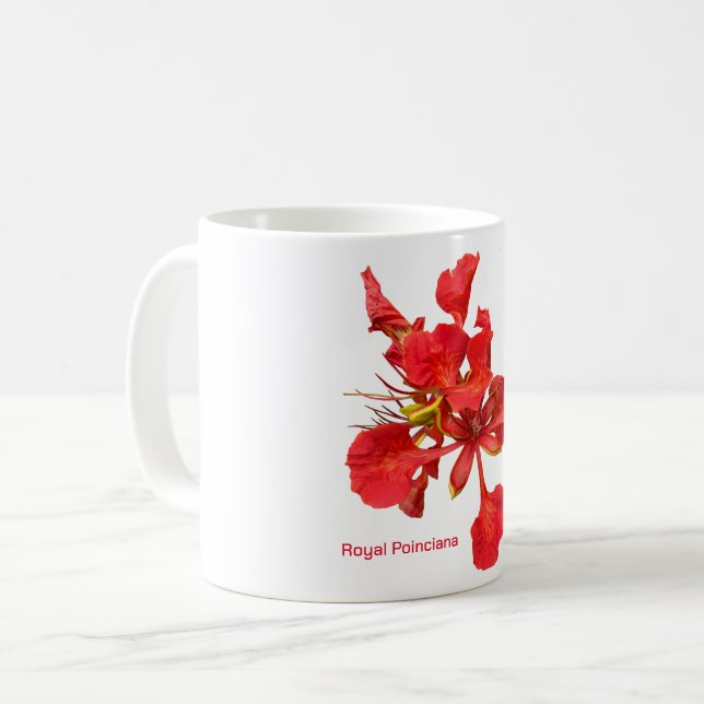 Mug Classique Royal Poinciana (Devant gauche)