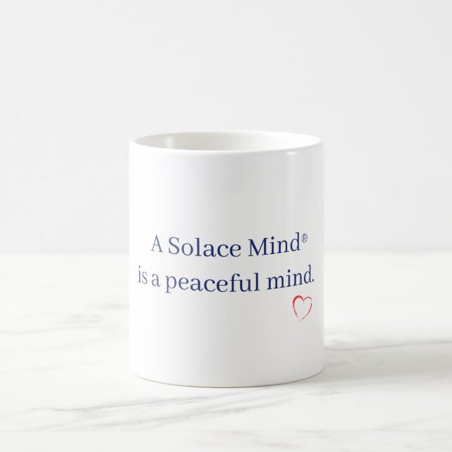 Mug classique Solace Mind®, 11 oz  (Centre)