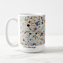 MUG CLASSIQUE - SUR CONFETTI BLANC