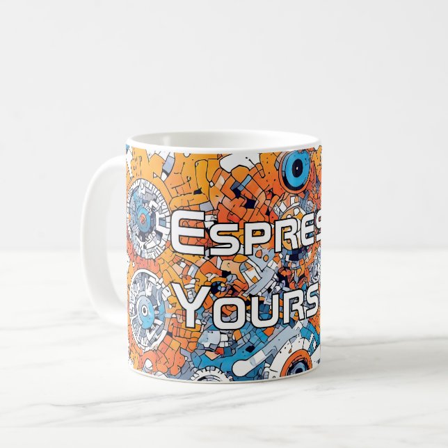 Mug classique V-Pulse 2 (Devant gauche)