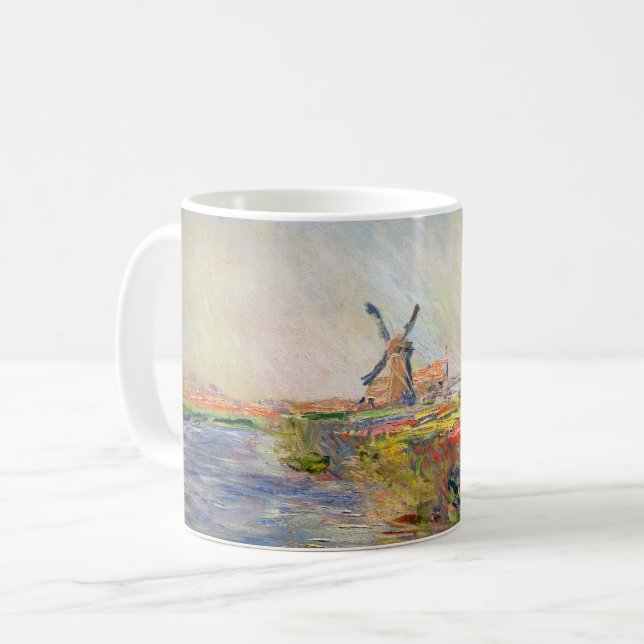 Mug Claude Monet - Champ de Tulipes en Hollande (Devant gauche)