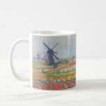 Mug Claude Monet - Champs de tulipe près de La Haye<br><div class="desc">Tulip Fields près de La Haye (Champs de tulipes pres de La Hague) - Claude Monet,  Huile sur toile,  1886</div>