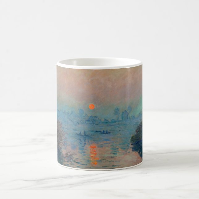 Mug Claude Monet - Coucher de soleil sur la Seine à La (Centre)