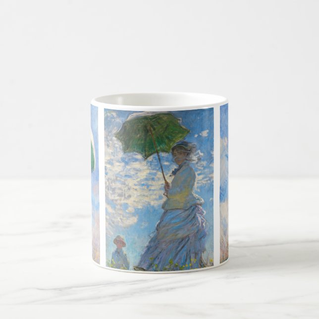 Mug Claude Monet - Femme avec série Parasol (Centre)