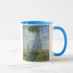Mug Claude Monet   Femme avec un parasol