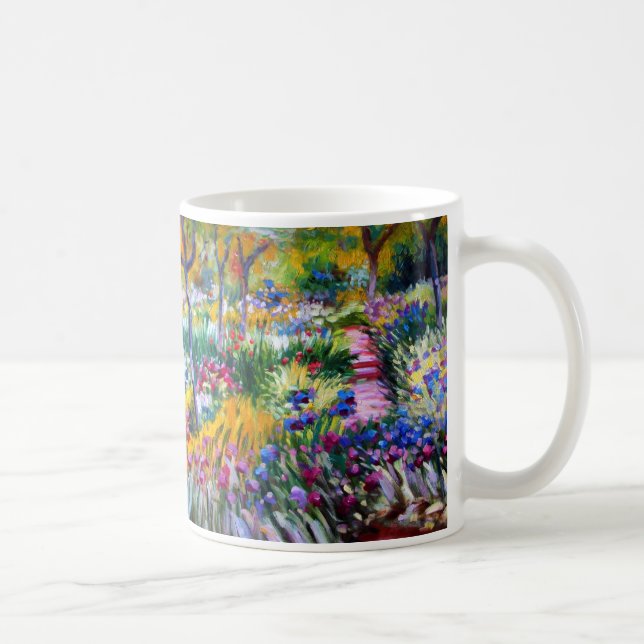 Mug Claude Monet : Jardin d'Iris par Giverny (Droite)