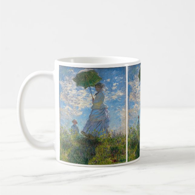 Mug Claude Monet - La Promenade, Femme avec un Parasol (Gauche)