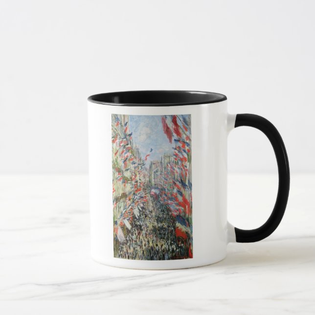 Mug Claude Monet | la rue Montorgueil, Paris (Droite)