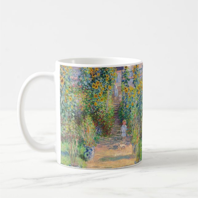 Mug Claude Monet - Le jardin de l'artiste à Vetheuil (Gauche)