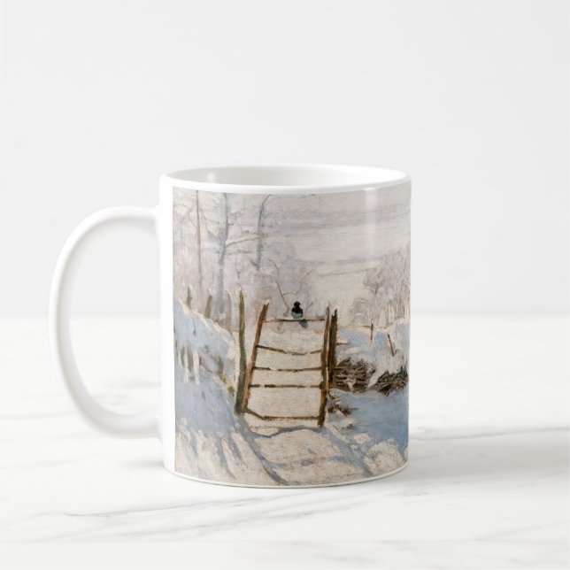 Mug Claude Monet - Le Magpie (Gauche)