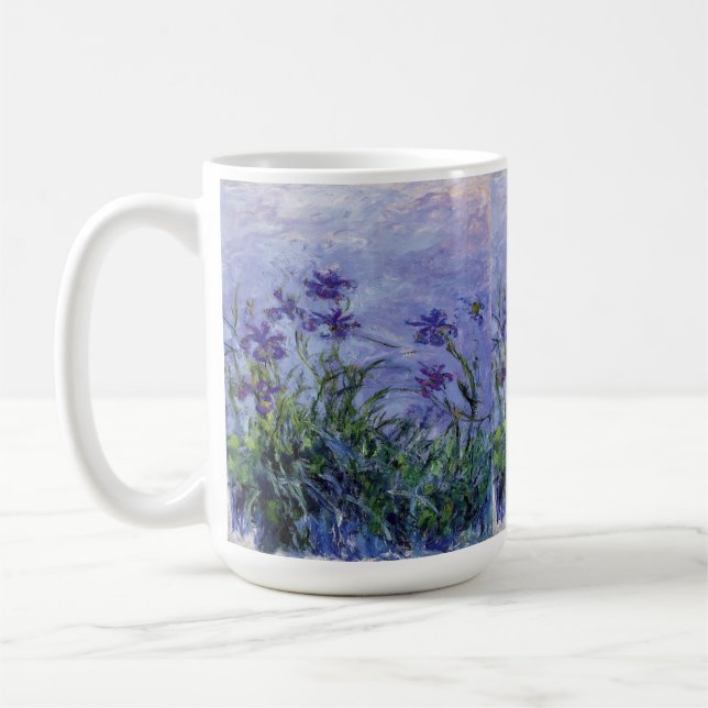 Mug Claude Monet Lilac Irises (Gauche)