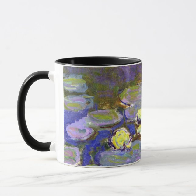 Mug Claude Monet Nymphéas Agapanthus Art Vintage (Gauche)