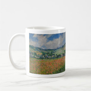 Mug Claude Monet Painting, Champ de pavot à Giverny