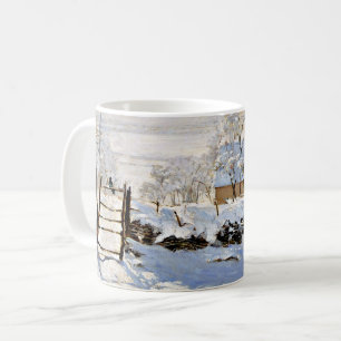 Mug Claude Monet peinture, La Magpie
