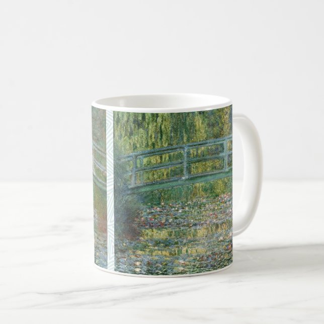 Mug Claude Monet Pont Japonais Nymphéa Art (Devant droit)