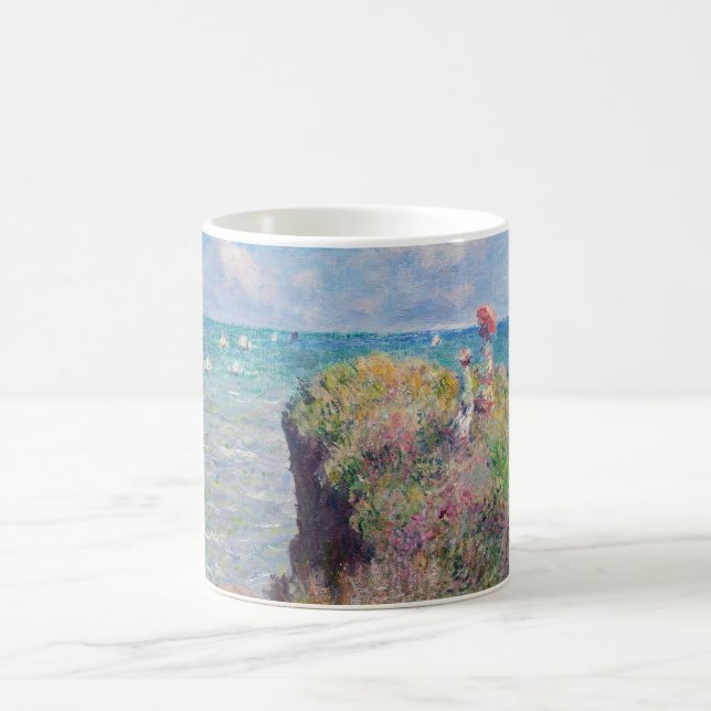 Mug Claude Monet - Promenade Cliff à Pourville (Centre)