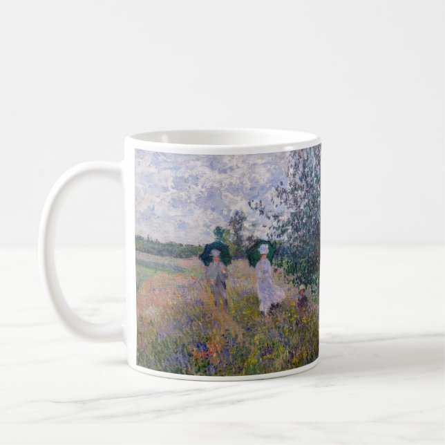 Mug Claude Monet - Promenade près d'Argenteuil (Gauche)