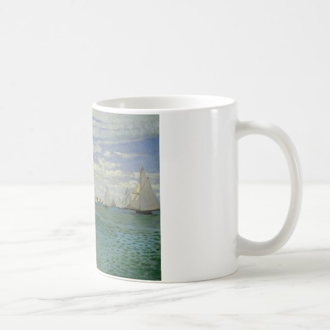 Mug Claude Monet - régate chez Sainte-Adresse (Droite)