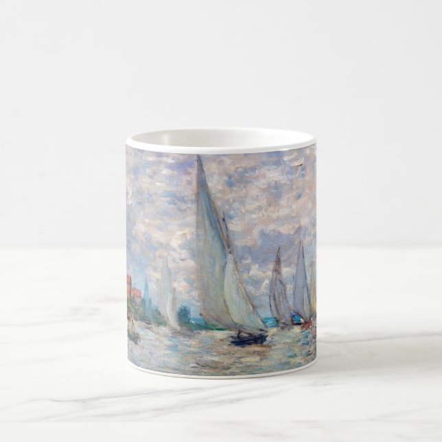 Mug Claude Monet - Régate de bateaux à Argenteuil (Centre)