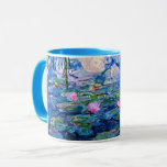 Mug Claude Monet - Water Lilies, 1919, célèbre peintur<br><div class="desc">Monet peinture de Water Lilies,  1919,  belle tasse à café d'art.</div>
