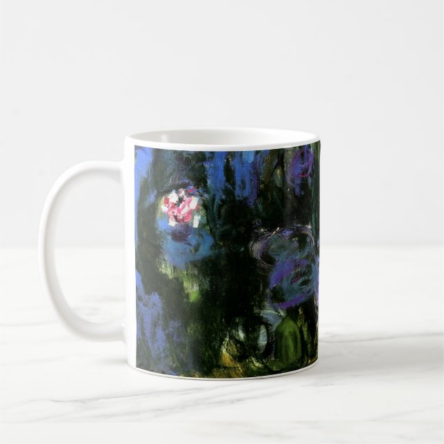 Mug Claude Monet : Water-Lilies, indigo bleu (Gauche)