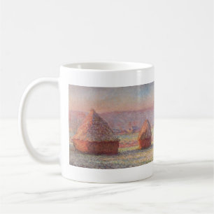 Mug Claude Monet White Frost Sunrise (Haystacks)