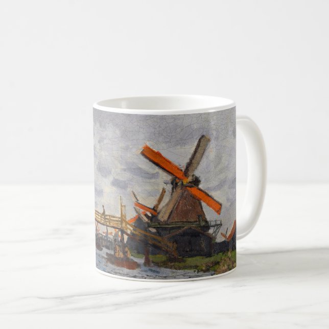 Mug Claude Monet - Windmills près de Zaandam (Devant droit)
