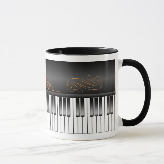 Mug Clavier de piano (Droite)