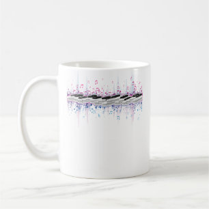 Mug Clavier de piano Instrument de musique classique M